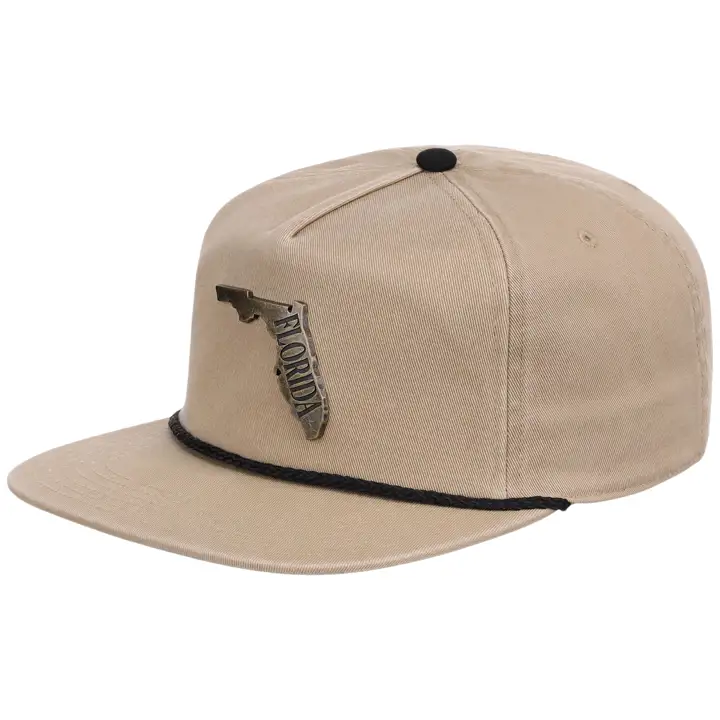 FLORIDA Emblème Métal Golfeur KHA/CUIVRE
