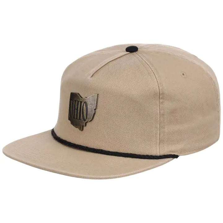 OHIO Métal Emblème Golfeur KHA/CUIVRE