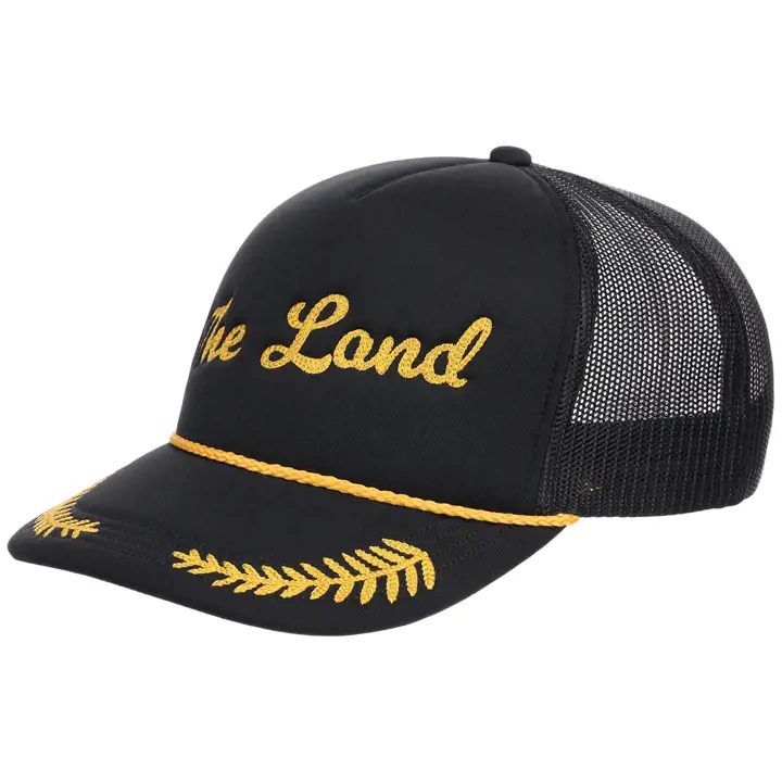CLEVELAND Casquette Trucker en Mousse BLK/GL
