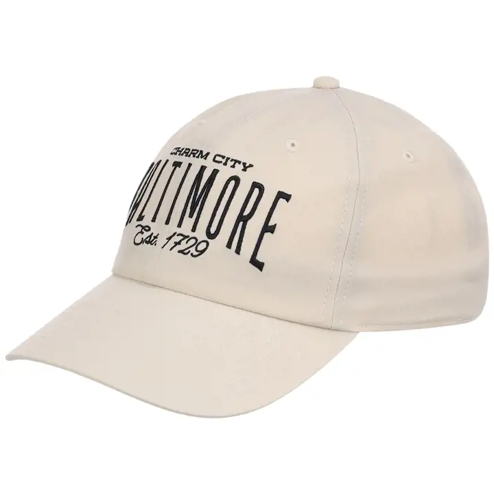 Casquette Papa en Nylon MARYLAND Color Pack Pierre/NOIR