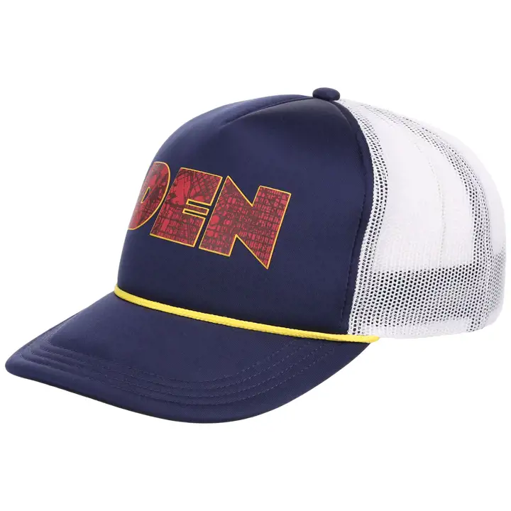 DENVER Casquette en mousse filetée bleu marine/MAR