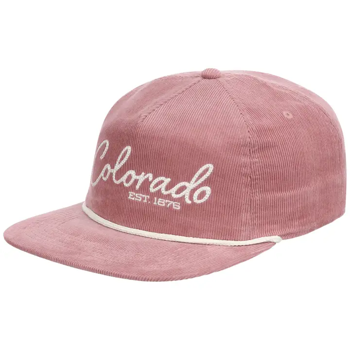 Casquette Colorado Color Pack Cord Golfer Rose/BLC