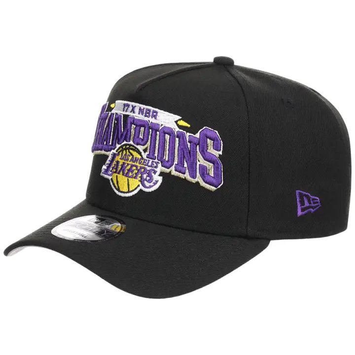Los Angeles Lakers NBA Champ Pack 9FORTY A-Frame Noir/noir/or