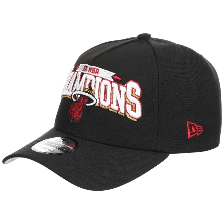 Miami Heat NBA Champ Pack 9FORTY A-Frame Noir/ noir/ gris