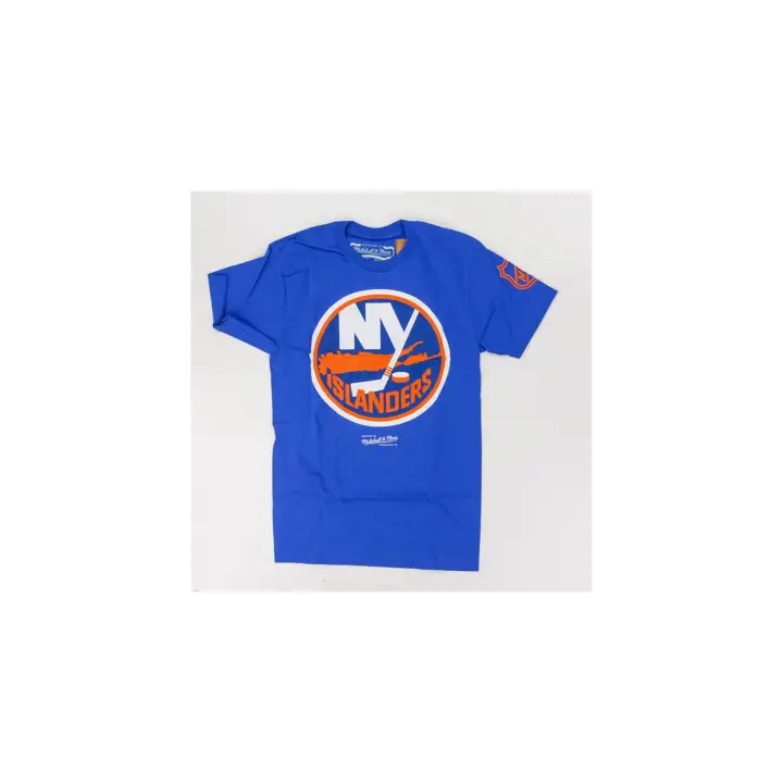 T-shirt à logo actuel des Islanders de New York LNH MN bleu
