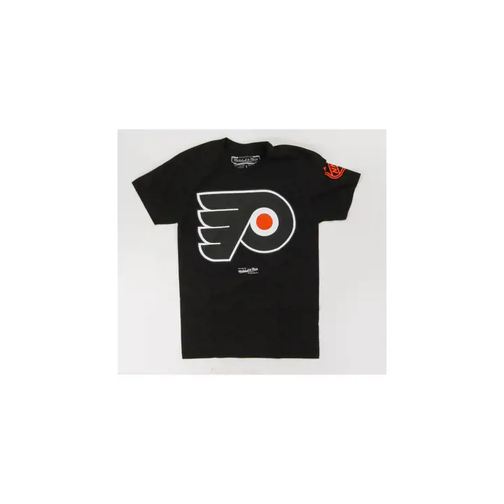 T-shirt Philadelphia Flyers LNH Logo actuel N Noir