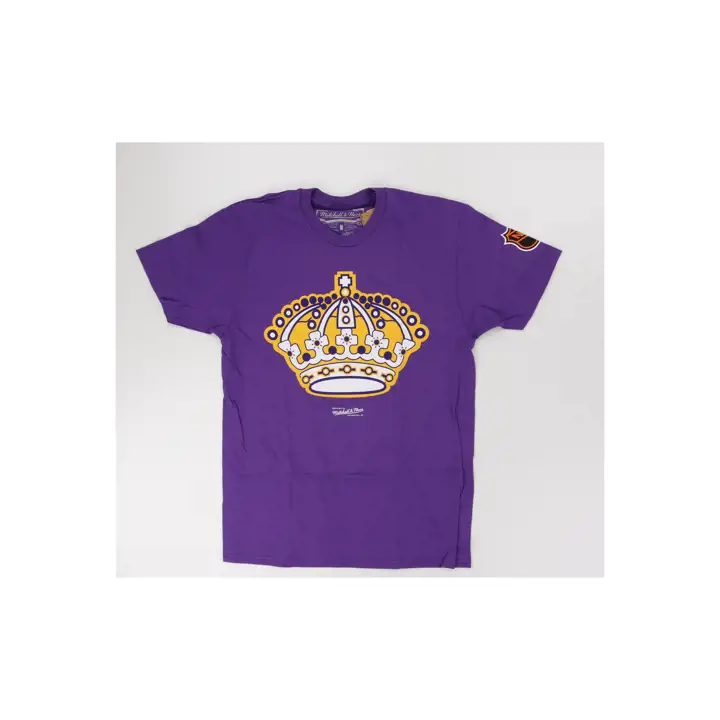 T-shirt vintage Los Angeles Kings LNH, logo PUR Crown