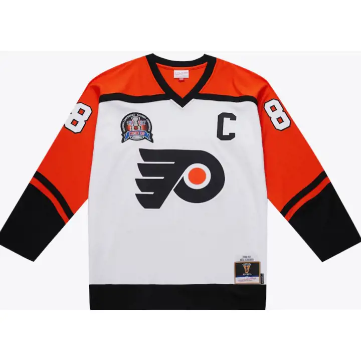 Maillot Philadelphia Flyers LNH avantage numérique Eric Lindros Blanc 1