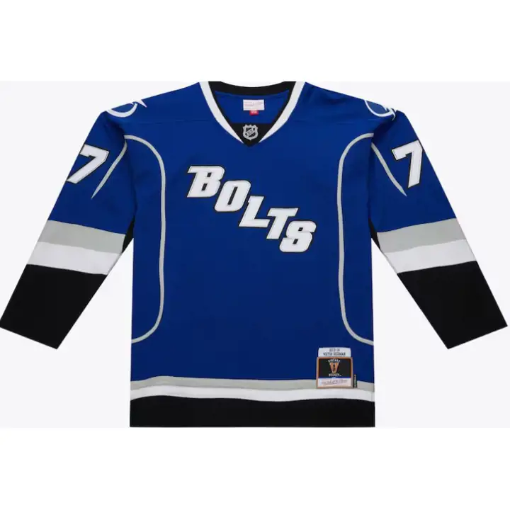 Maillot Power Play du Lightning de Tampa Bay (LNH) – Victor Hedman – bleu