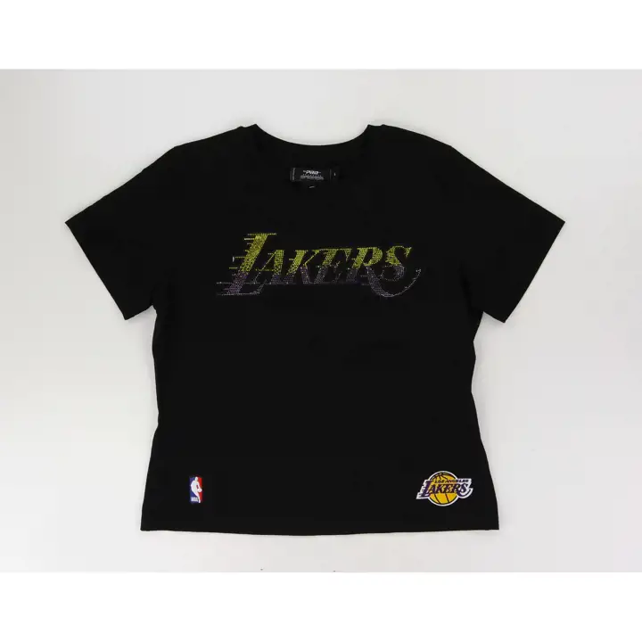 T-shirt Los Angeles Lakers NBA Femme Jewels Coupe Slim 24 BLK