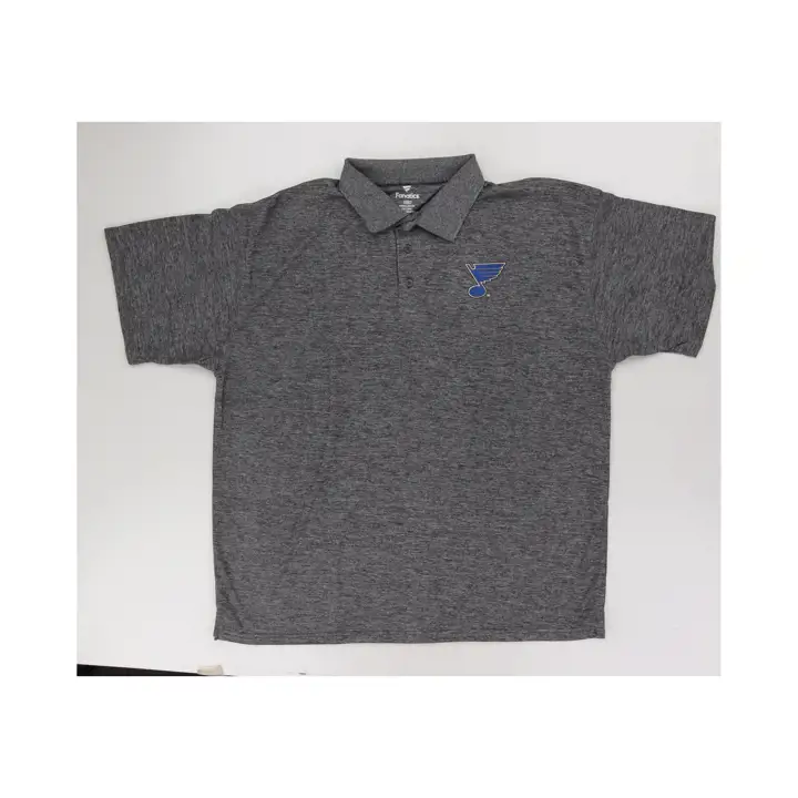 ST. LOUIS BLUES NHL POLO PROFIL ANTHRACITE