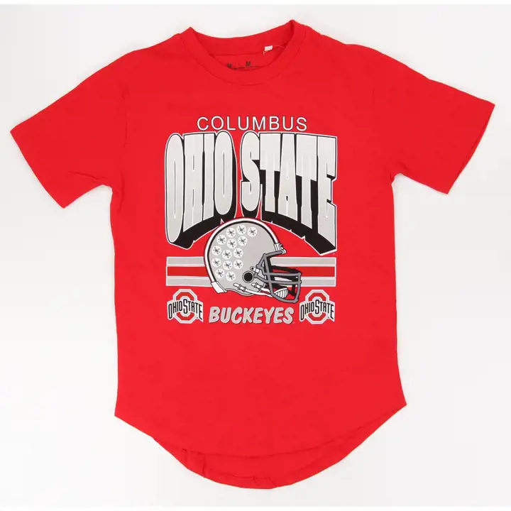 T-shirt Ohio State Buckeyes NCAA Irvine Rounded FB pour femme 2