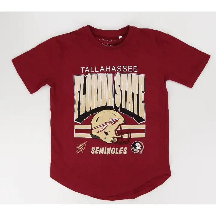 T-shirt arrondi NCAA pour femme Florida State Seminoles Irvine