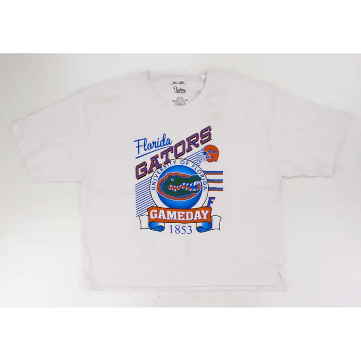 T-shirt Femme Florida Gators NCAA Motley Crew FB 24 Blanc
