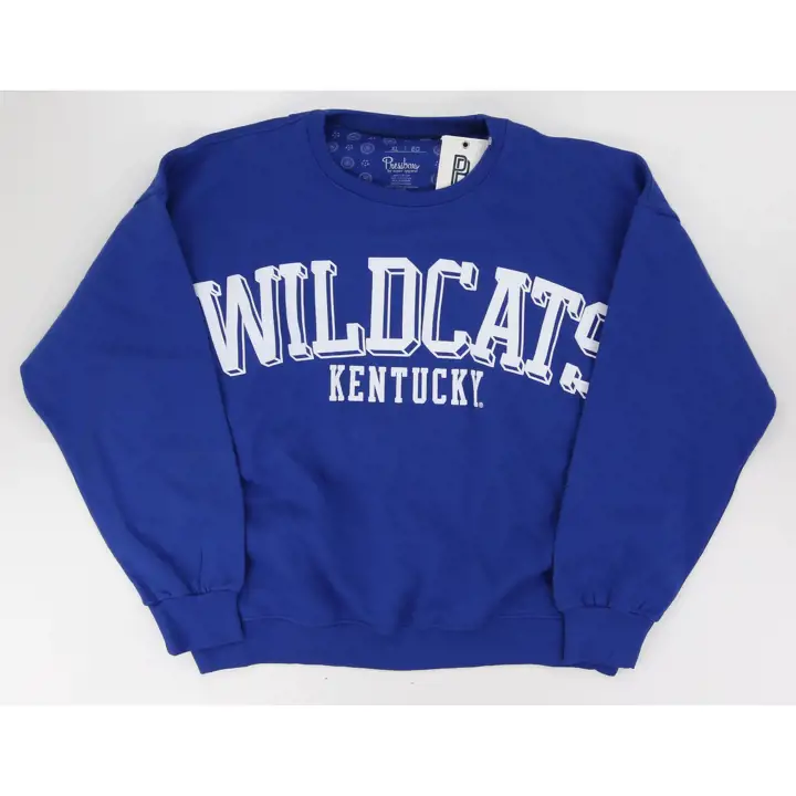 Maillot Kentucky Wildcats NCAA femme semi-pro Janise Crew bleu