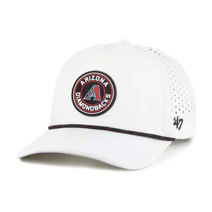 CASQUETTE ARIZONA DIAMONDBACKS MLB SUBSONIC '47 ROPE HITCH BLANCHE