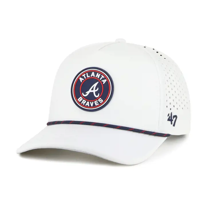 ATLANTA BRAVES MLB SUBSONIC '47 ROPE HITCH BLANC