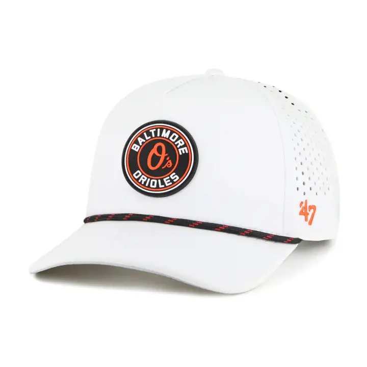 CASQUETTE BALTIMORE ORIOLES MLB SUBSONIC '47 ROPE HITCH WHT