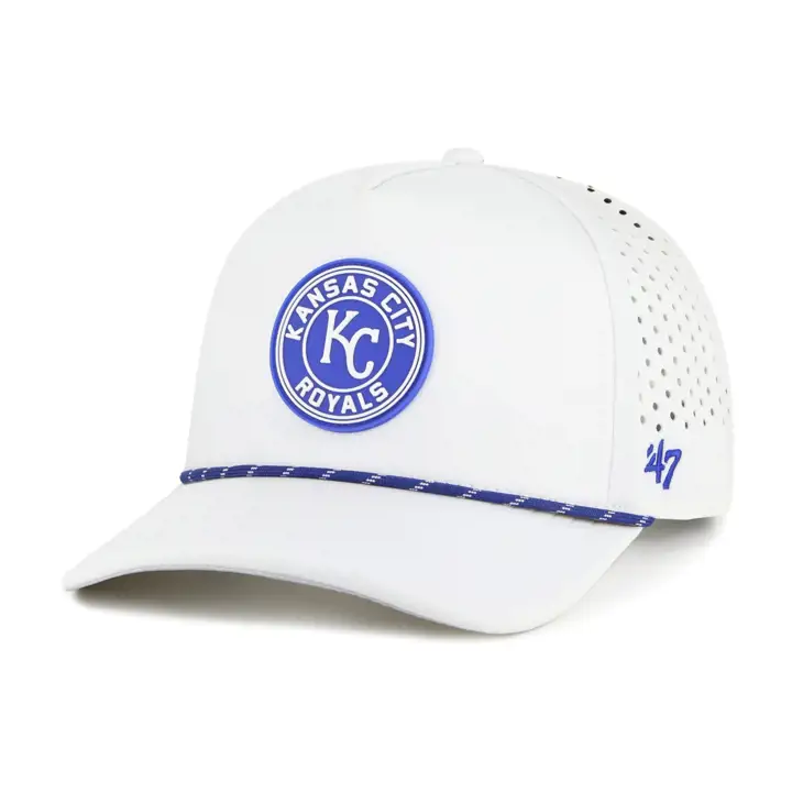 KANSAS CITY ROYALS MLB SUBSONIC '47 ROPE HITCH BLANC