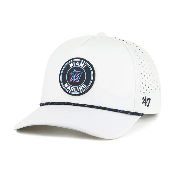 CASQUETTE MIAMI MARLINS MLB SUBSONIC '47 ROPE HITCH BLANC