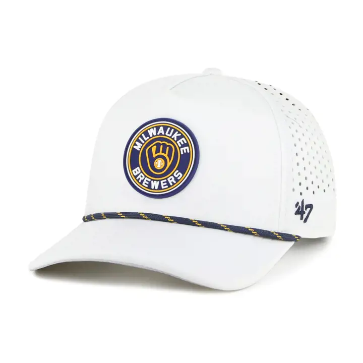 MILWAUKEE BREWERS MLB SUBSONIC '47 ROPE HITCH BLANC