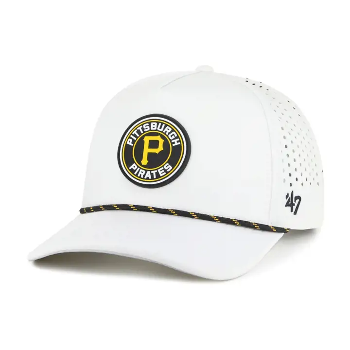 PITTSBURGH PIRATES MLB SUBSONIC '47 ROPE HITCH BLANC