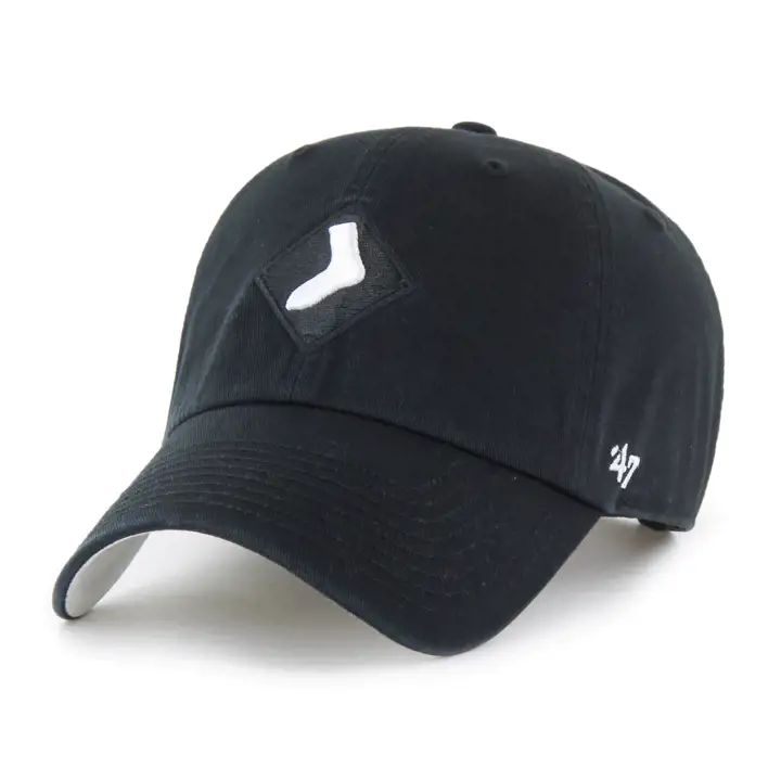 CHICAGO WHITE SOX MLB ELEMENTS CASQUETTE AJUSTABLE '47 CLEAN UP NOIRE