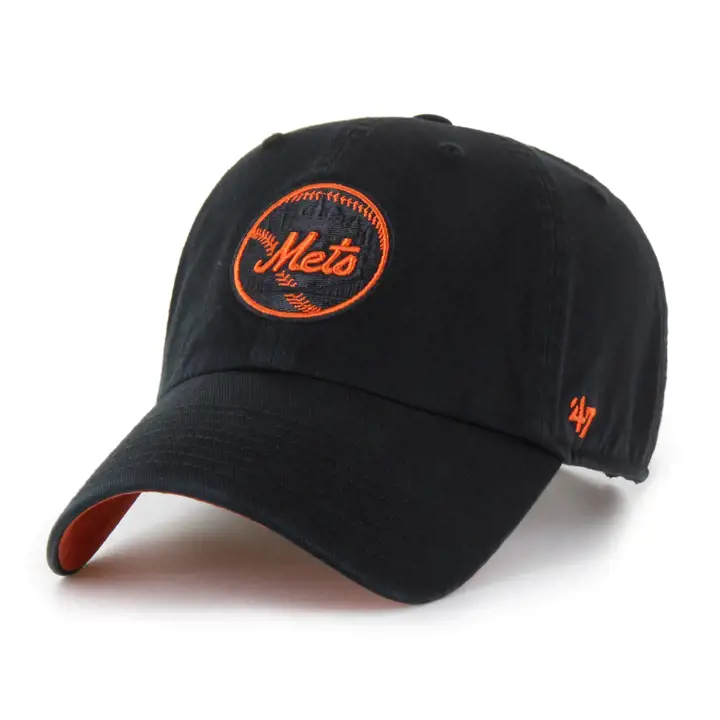 NEW YORK METS MLB ELEMENTS '47 CLEAN UP NOIR