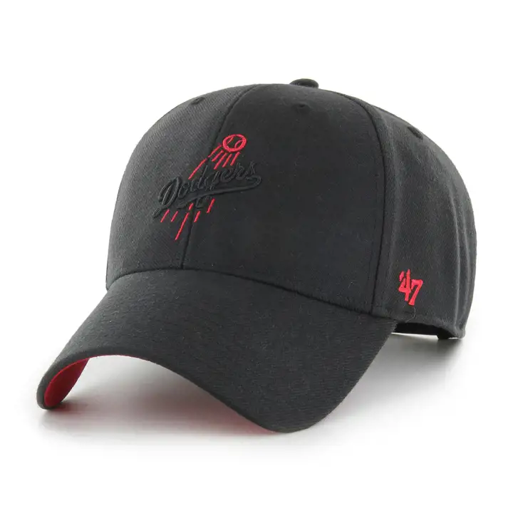 Casquette MLB Elements '47 MVP Los Angeles Dodgers Noire/Rouge Cooperstown
