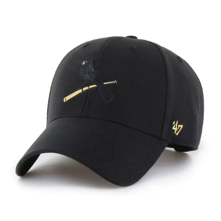 Casquette MVP '47 des St. Louis Cardinals de la MLB, coloris noir/or