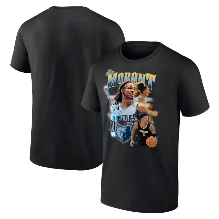 T-shirt Hype Moderne NBA MEMPHIS GRIZZLIES JA MORANT Noir