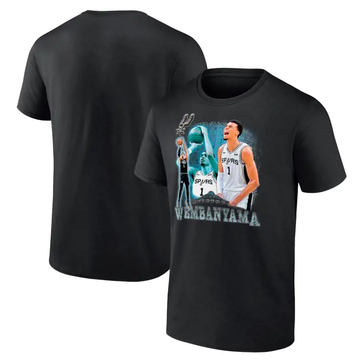 T-shirt moderne SAN ANTONIO SPURS NBA Hype VICTOR WEMBANYAMA
