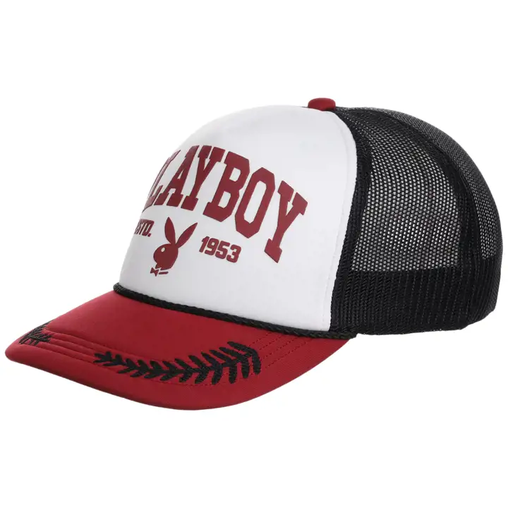 Casquette en mousse Playboy Varsity bleue marine/noire