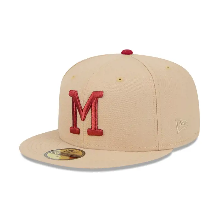 Braves MLB Loges Privées 59FIFTY Tan/ tan/ kgrn County Stadium