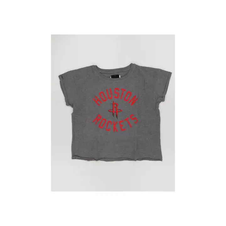 T-shirt court Alana NBA Houston Rockets pour femme 24 GRIS