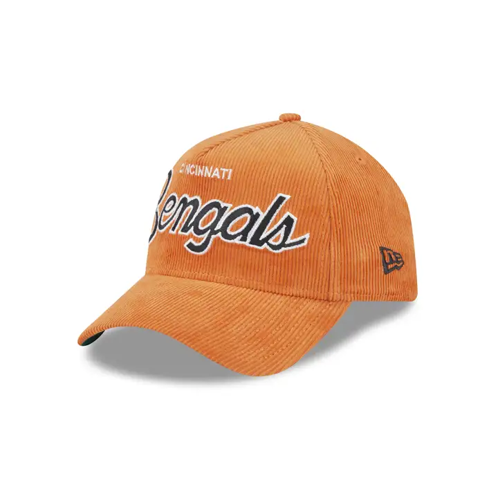 Casquette Cincinnati Bengals NFL Vintage Cord AF 9FORTY ORG/ORG/KGRN