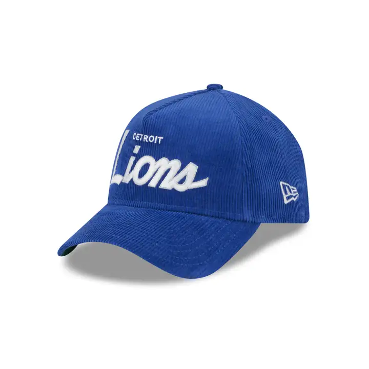Casquette Detroit Lions NFL Vintage Cord AF 9FORTY BLEU/BLEU/VERT FONCÉ