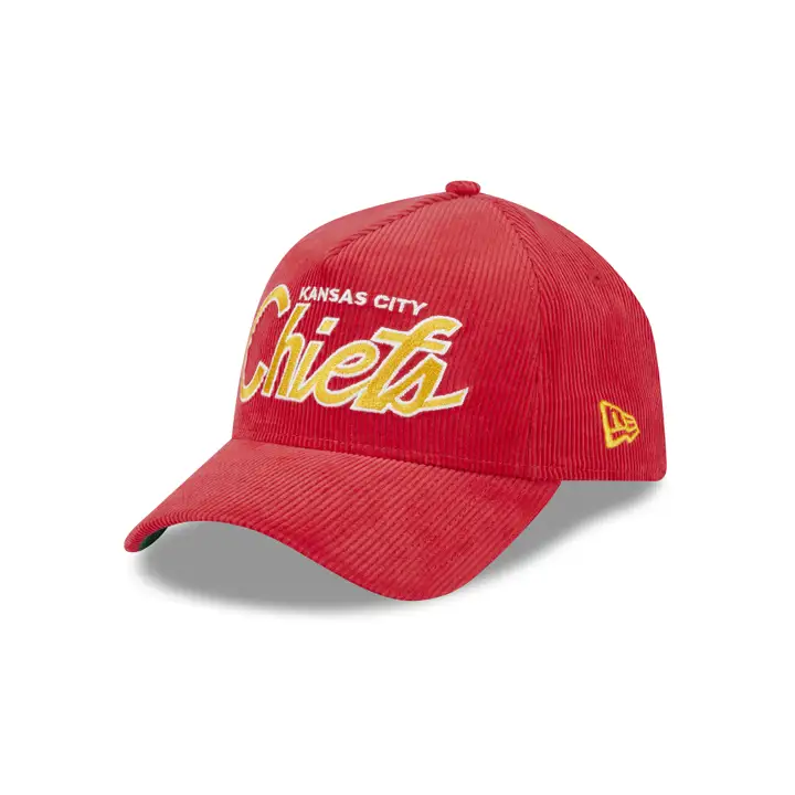 Kansas City Chiefs NFL Casquette Vintage en Cordon AF 9FORTY ROUGE ÉCARLATE/ROUGE ÉCARLATE