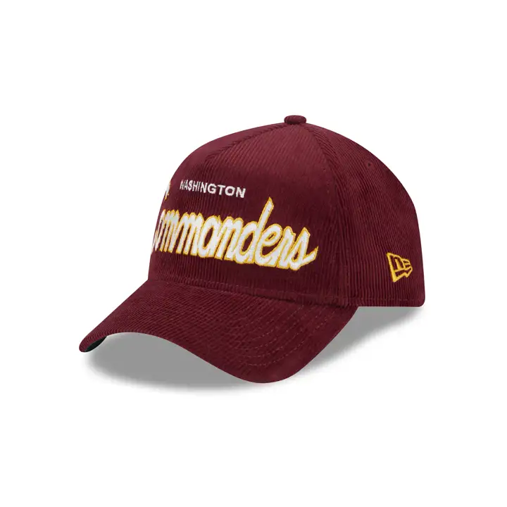 Casquette Washington Commanders NFL Vintage Cord AF 9FORTY ROUGE/ROUGE/K