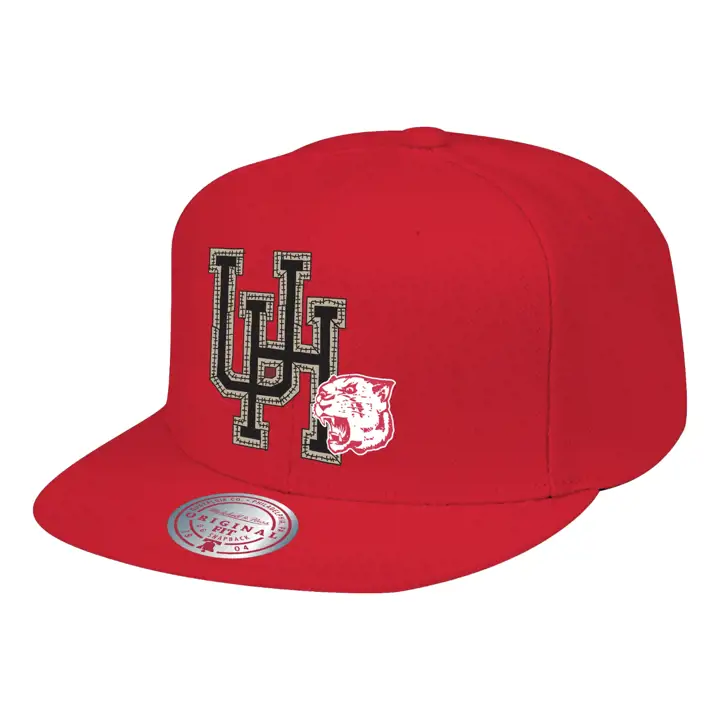 Houston Cougars NCAA Cactus Jack Pinch Adj BRN