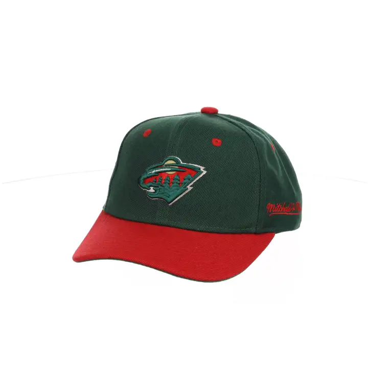Minnesota Wild LNH MN ENFANT DEUX-TONS COURBE PRÉF. vfon/rouge