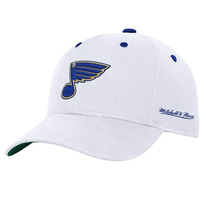 St. Louis Blues LNH MN ENFANT 2 COULEURS VIÈRE COURBÉE BLANC/BLEU