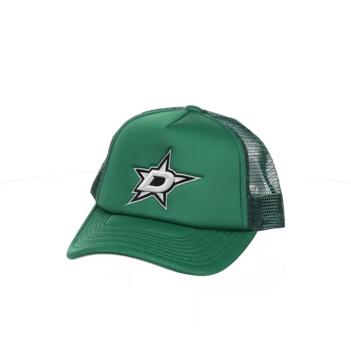 Dallas Stars LNH MN JUNIOR CASQUETTE FILET EN MOUSSE KGRN