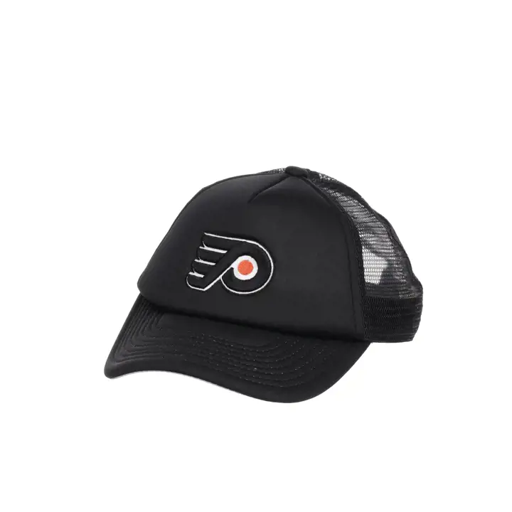 Casquette de camionneur en mousse pour jeunes des Flyers de Philadelphie (LNH) - Noir
