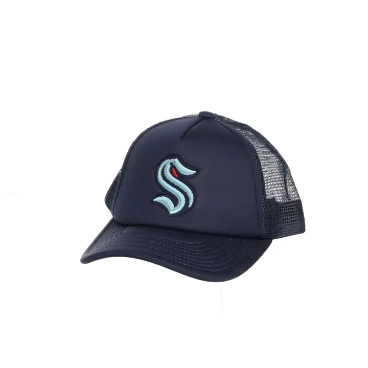 SEATTLE KRAKEN LNH MN ENFANT CASQUETTE FILET Marine