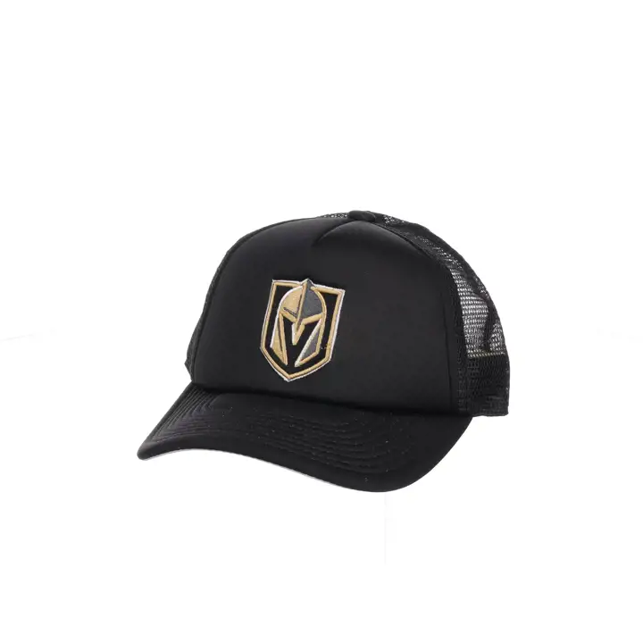 CASQUETTE CAMIONNEUR EN MOUSSE NOIRE NHL VEGAS GOLDEN KNIGHTS POUR JEUNES