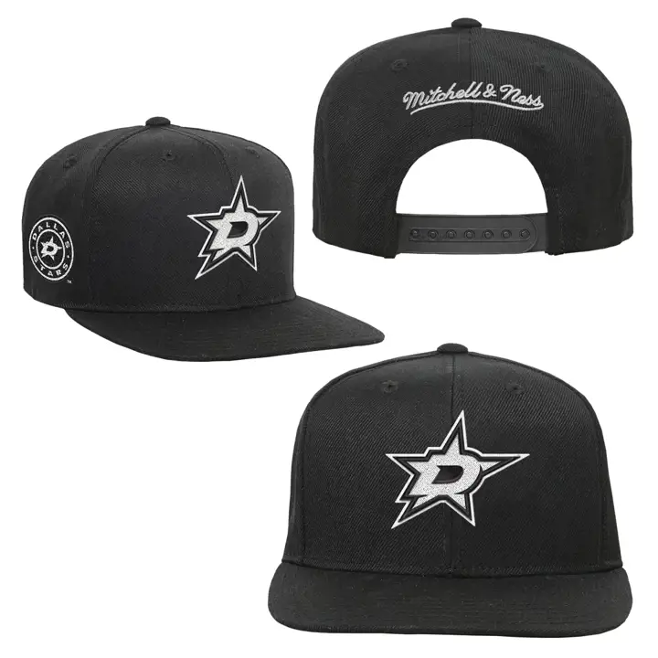 Dallas Stars LNH MN JUNIOR NOIR AJUSTABLE NOIR