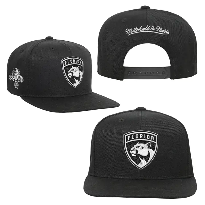 Florida Panthers LNH MN JUNIOR NOIR CASQUETTE CLASSIQUE NOIR