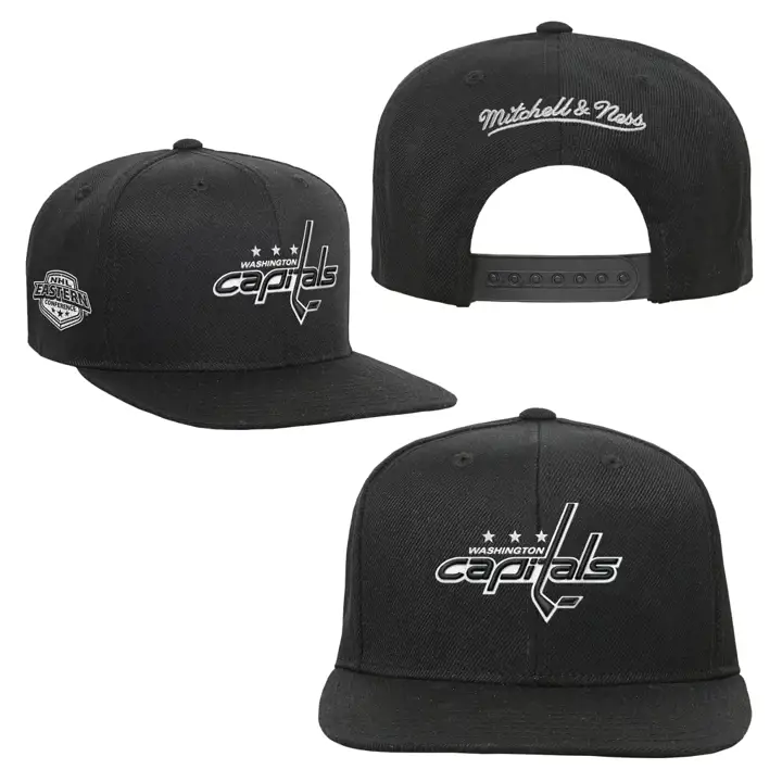 Casquette Washington Capitals LNH ENFANT NOIR SNAP NOIR