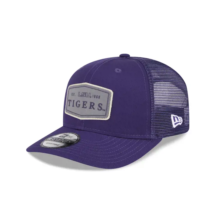 Casquette trucker L.S.U. NCAA Gray Patch